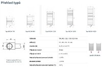 KORADO KORALUX koupelnové těleso Rondo Classic - M KRCM 700.600, bílá KRC-070060-00M10